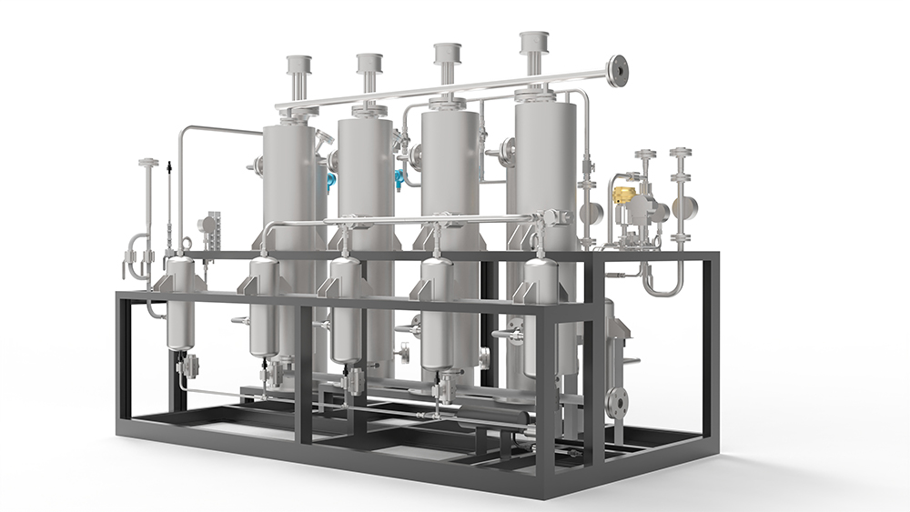 兩塔氫氣純化設(shè)備